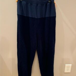 Free people navy jogger pants